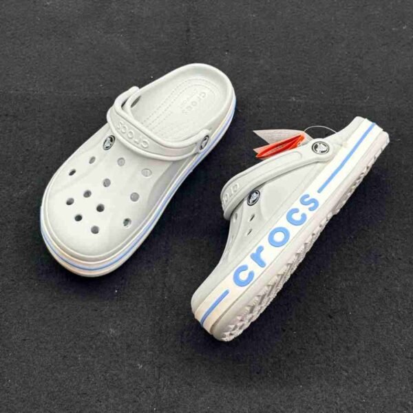 Crocs Bayaband Clog (Light Grey & Blue)