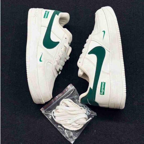 Nike Air Force 1 Low x Supreme (White & Green)