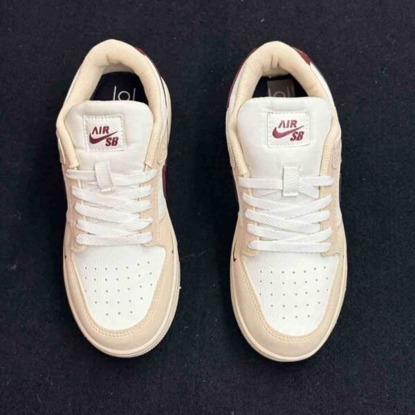 Nike Air SB Dunk Low (Beige & Maroon)