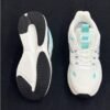 Skechers GO RUN Max Cushion Propulsion Shoes (White & Turquoise)