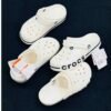 Crocs Bayaband Clog (Off-White & Black)
